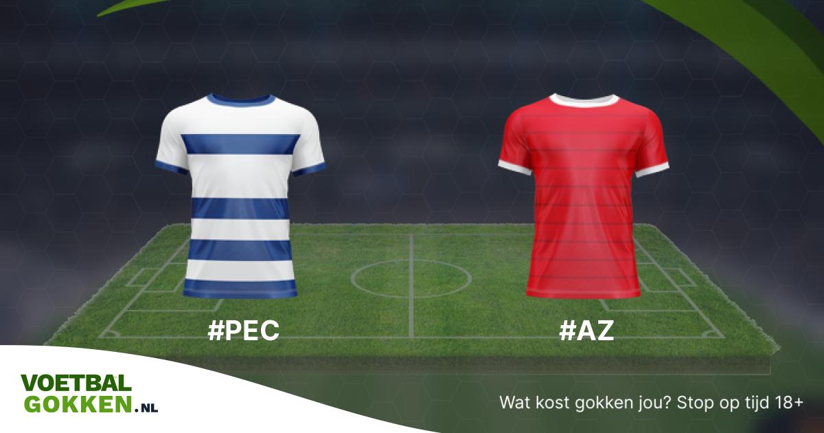 AZ favoriet in Eurojackpot KNVB beker duel PEC Zwolle - AZ Alkmaar