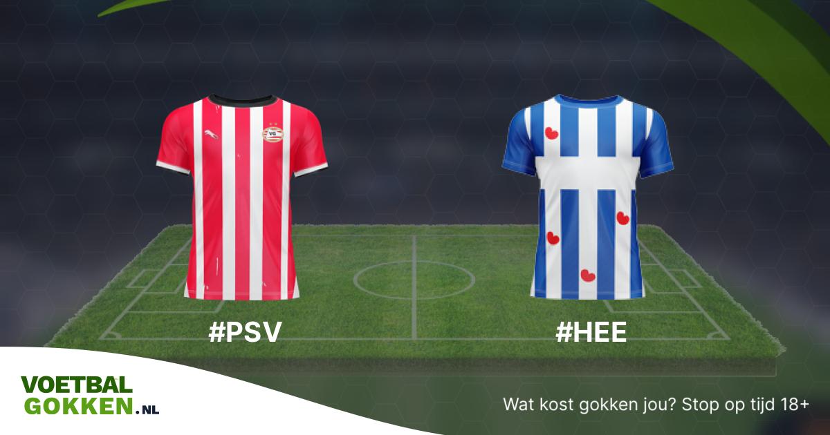 De inzet is hoog als PSV vrijdagavond in thuisduel sc Heerenveen ontvangt