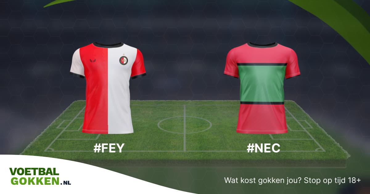 Feyenoord hoopt koppositie terug te pakken met winst op jarig NEC Nijmegen