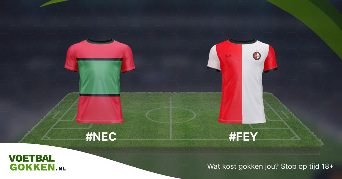 N.E.C. Nijmegen – Feyenoord is UEFA Champions League finale in Eredivisie