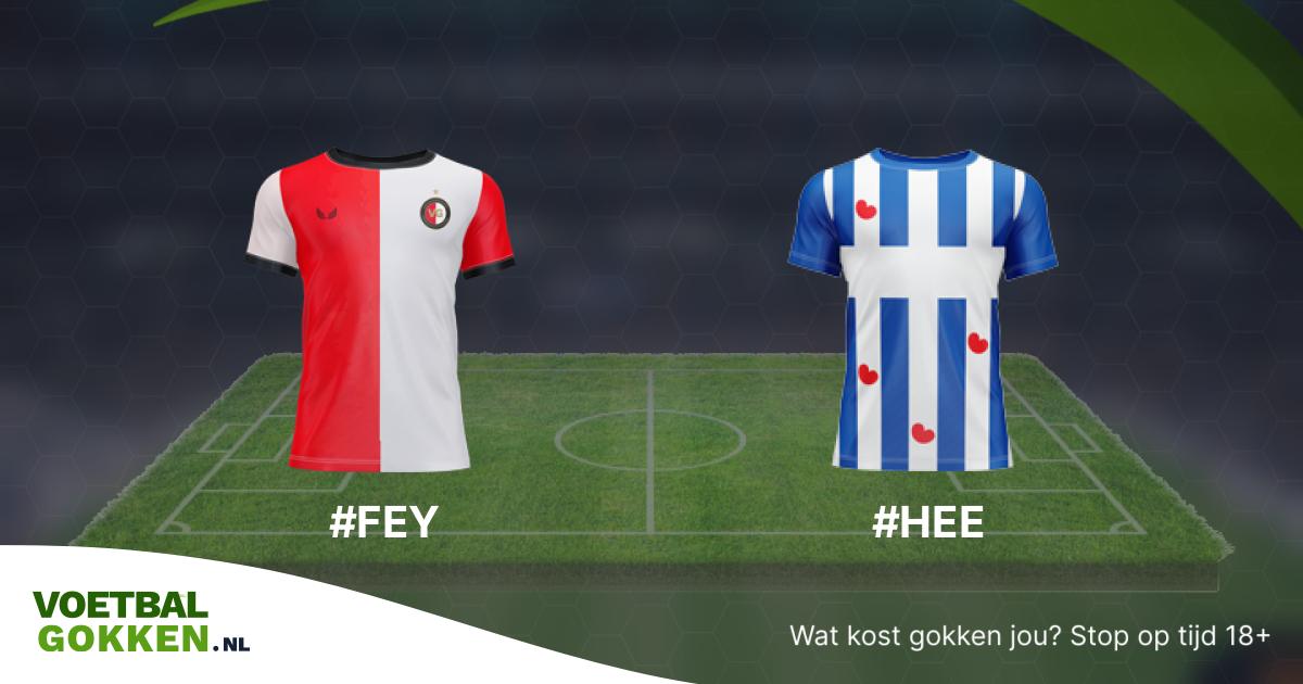 Nederlandse bookmakers pakken uit bij bekerkraker Feyenoord - sc Heerenveen