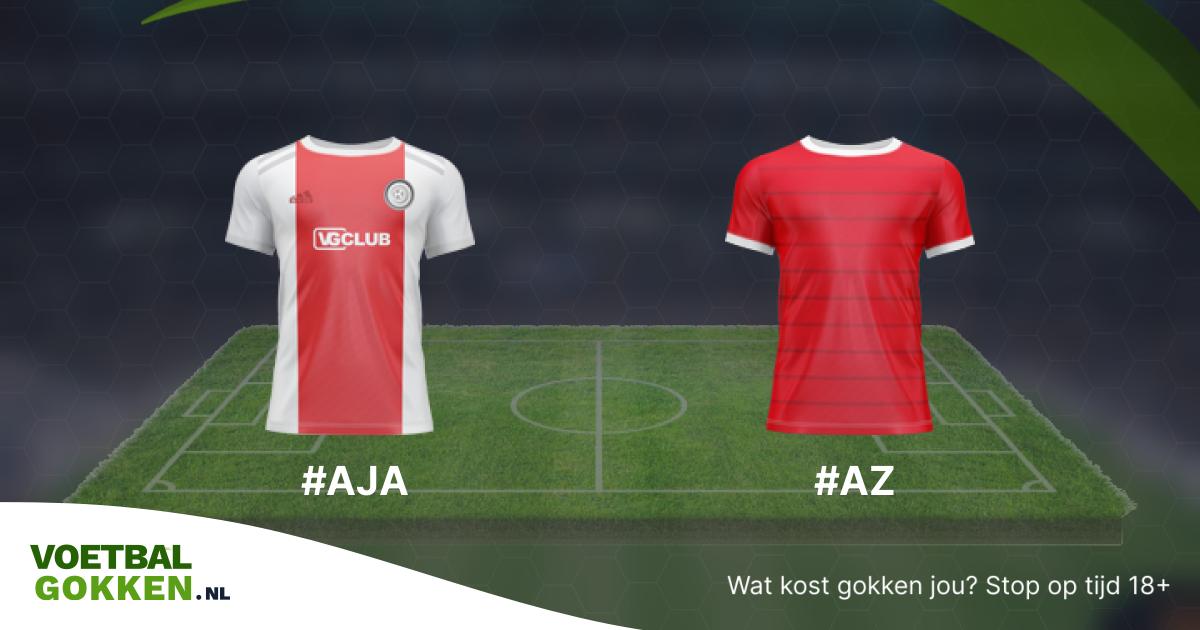 Weekend kraker in de VriendenLoterij Eredivisie Ajax Amsterdam - AZ Alkmaar