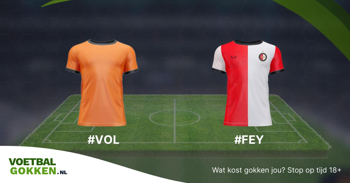 Wie is op Eerste Paasdag het haasje in het Eredivisie duel FC Volendam - Feyenoord