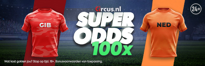 Circus SuperOdds 100X je inleg!