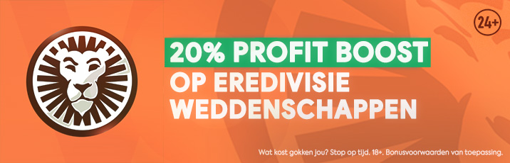 LeoVegas promotie - 20% Profit Boost